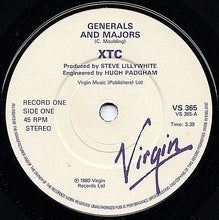 Load image into Gallery viewer, XTC : Generals And Majors (2x7&quot;, Single, M/Print)
