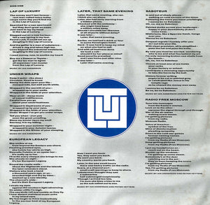 Jethro Tull : Under Wraps (LP, Album)