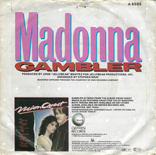 Load image into Gallery viewer, Madonna : Gambler (7", Single)

