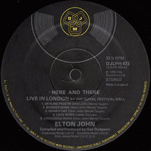 Load image into Gallery viewer, Elton John : Here And There (LP, Album)
