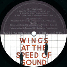 Load image into Gallery viewer, Wings (2) : Wings At The Speed Of Sound (LP, Album)
