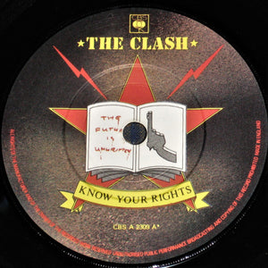 The Clash : Know Your Rights (7", Single)