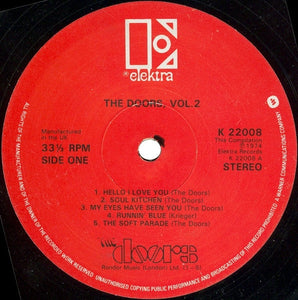 The Doors : The Doors Vol.2 (LP, Comp, RE)