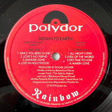 Load image into Gallery viewer, Rainbow : Down To Earth (LP, Album)
