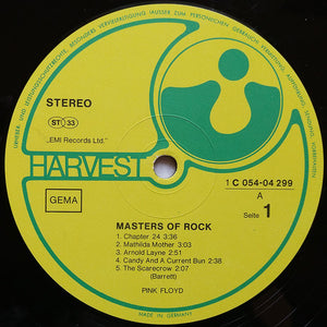 Pink Floyd : Masters Of Rock (LP, Comp, NO )