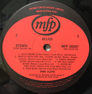 Pink Floyd : Relics (LP, Comp, RE)