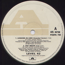 Load image into Gallery viewer, Level 42 : Lessons In Love / Something About You (12", Ltd)
