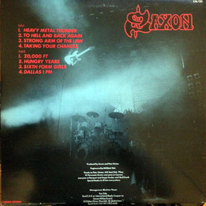 Saxon : Strong Arm Of The Law (LP, Album, Gat)