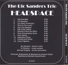 Load image into Gallery viewer, The Ric Sanders Trio : Headspace (CD, Album, Eco)
