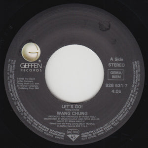 Wang Chung : Let's Go! (7", Single)