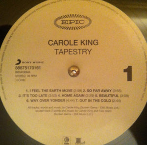 Carole King : Tapestry (LP, Album, RE, Gat)