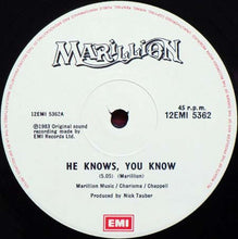 Load image into Gallery viewer, Marillion : He Knows You Know c/w Charting The Single (12&quot;, Single, Cre)
