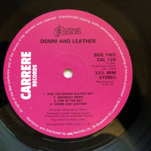 Load image into Gallery viewer, Saxon : Denim And Leather (LP, Album, WEA)

