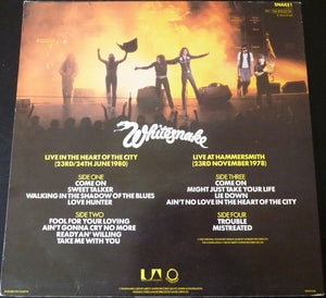 Whitesnake : Live... In The Heart Of The City (2xLP, Album)