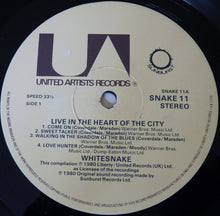Load image into Gallery viewer, Whitesnake : Live... In The Heart Of The City (2xLP, Album)
