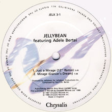 Load image into Gallery viewer, Jellybean* Featuring Adele Bertei : Just A Mirage (12", Single)
