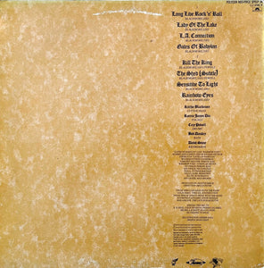 Rainbow : Long Live Rock 'N' Roll (LP, Album, RE)