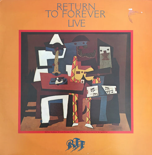 Return To Forever : Live (LP, Album)