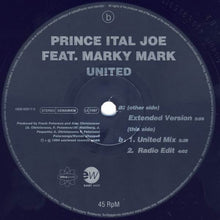 Load image into Gallery viewer, Prince Ital Joe Feat. Marky Mark : United (12")
