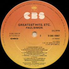 Load image into Gallery viewer, Paul Simon : Greatest Hits, Etc. (LP, Comp)
