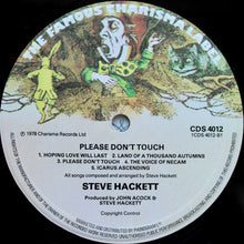 Load image into Gallery viewer, Steve Hackett : Please Don&#39;t Touch! (LP, Album)

