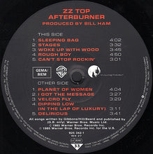 Load image into Gallery viewer, ZZ Top : Afterburner (LP, Album, Tel)
