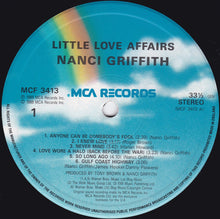 Load image into Gallery viewer, Nanci Griffith : Little Love Affairs (LP, Album)
