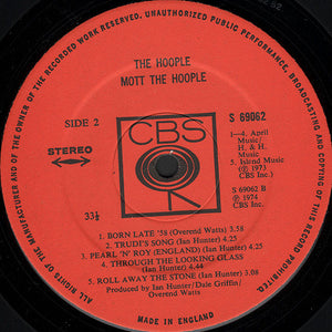 Mott The Hoople : The Hoople (LP, Album)