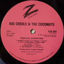 Load image into Gallery viewer, Kid Creole &amp; The Coconuts* : Tropical Gangsters (LP, Album)
