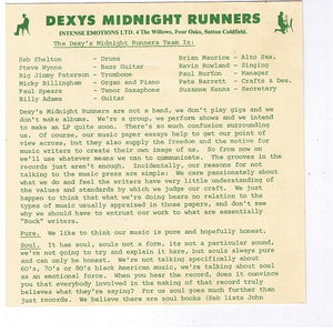 Dexys Midnight Runners : Show Me (7", Single, Pap)