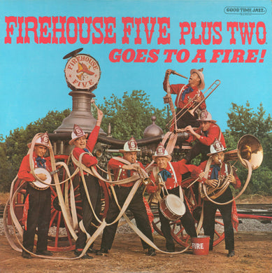 Firehouse Five Plus Two : Goes To A Fire (LP, Album, RE)
