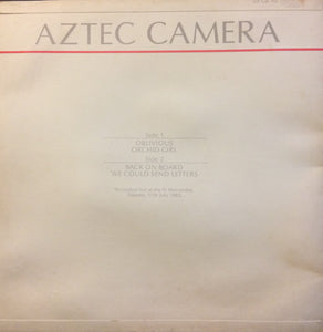 Aztec Camera : Oblivious (12", Single, RE)