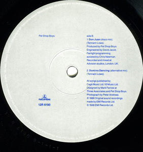Pet Shop Boys : Domino Dancing (12", Single)