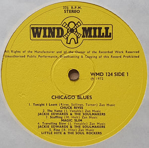 Various : Authentic Chicago Blues (LP, Comp)