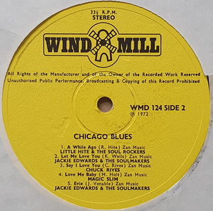 Various : Authentic Chicago Blues (LP, Comp)