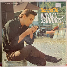 Load image into Gallery viewer, Waylon Jennings : Hangin&#39; On (LP, Album, Roc)
