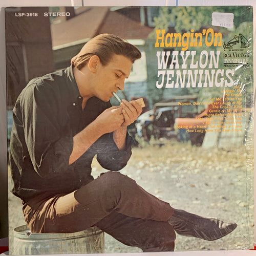 Waylon Jennings : Hangin' On (LP, Album, Roc)
