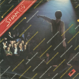Sham 69 : Questions And Answers (7", Single, Sil)