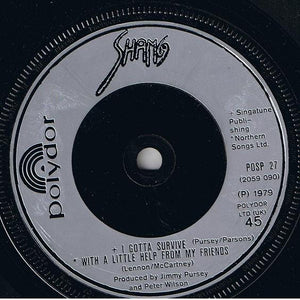Sham 69 : Questions And Answers (7", Single, Sil)