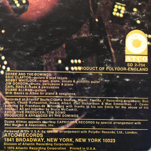 Derek And The Dominos* : Layla And Other Assorted Love Songs (2xLP, Album, RP, Pre)