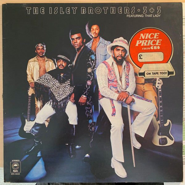 The Isley Brothers : 3 + 3 (LP, Album, RE)