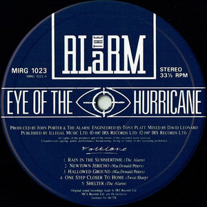 The Alarm : Eye Of The Hurricane (LP, Album)
