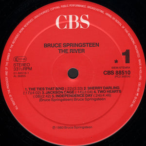 Bruce Springsteen : The River (2xLP, Album, M/Print, RE, Red)