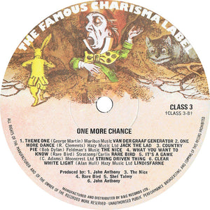 Various : One More Chance (LP, Comp)