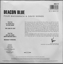 Load image into Gallery viewer, Deacon Blue : Four Bacharach &amp; David Songs (7&quot;, EP)
