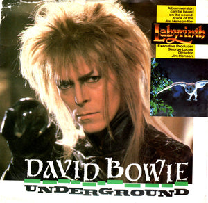 David Bowie : Underground (7", Single)