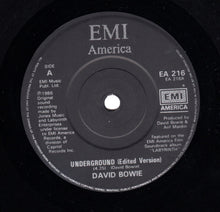 Load image into Gallery viewer, David Bowie : Underground (7&quot;, Single)

