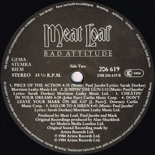 Load image into Gallery viewer, Meat Loaf : Bad Attitude (LP, Album)
