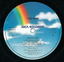 Load image into Gallery viewer, The Who : Who&#39;s Last (2xLP, Album)
