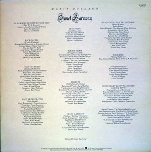 Maria Muldaur : Sweet Harmony (LP, Album)